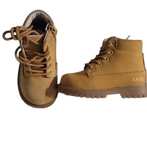Akid Atticus Tan Child Boots